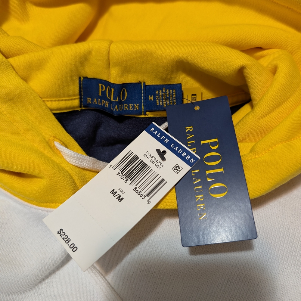 Polo by Ralph Lauren Men's Colorblock Bear Hoodie - Picture 4 of 13